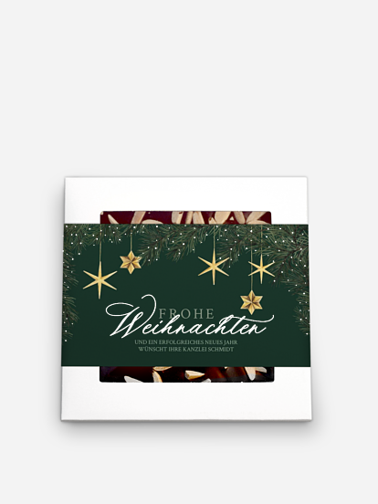 Schokobox geschäftlich Festive Stars
