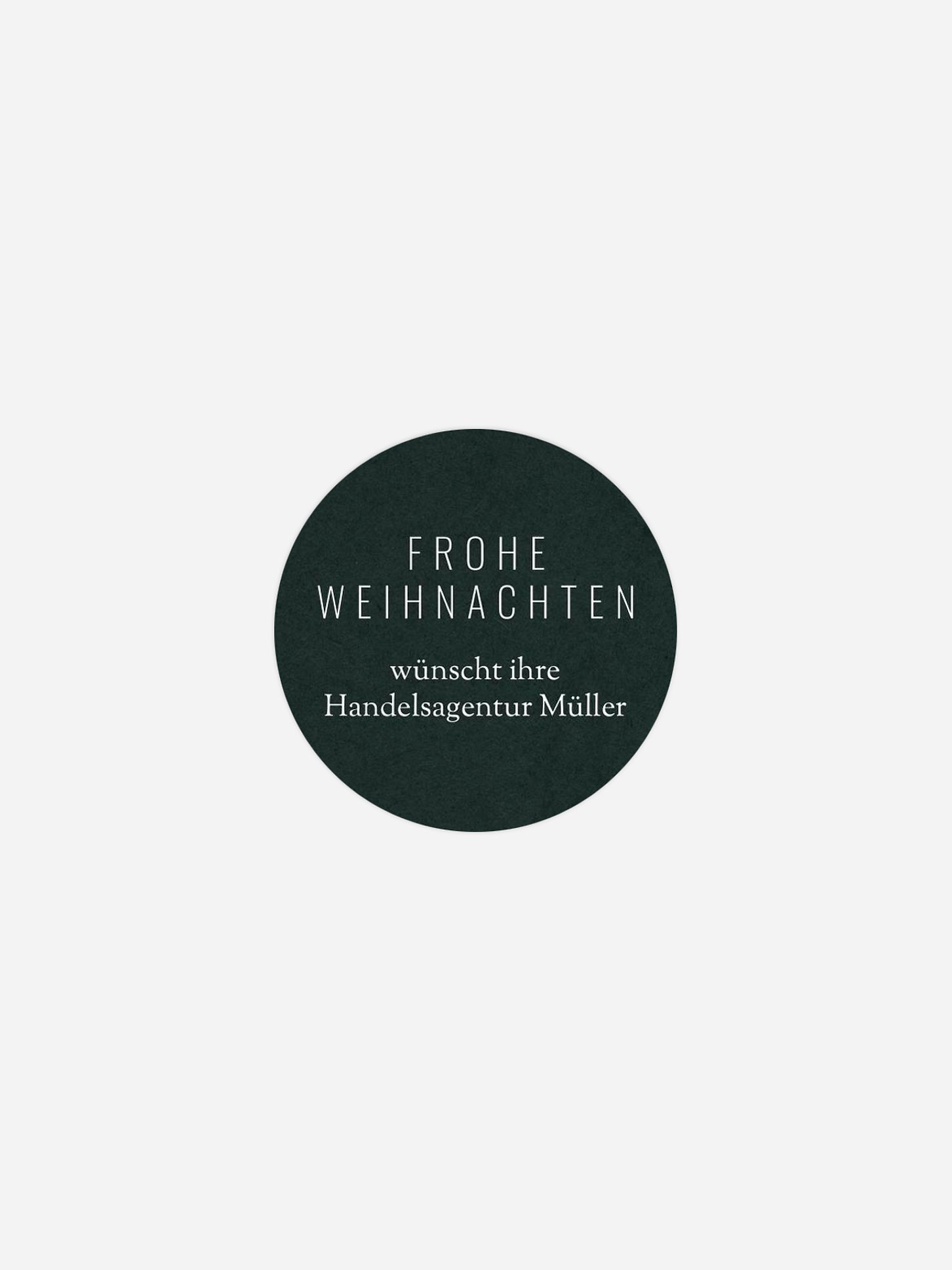 Geschenkaufkleber Geschäftlich Bauble Chart