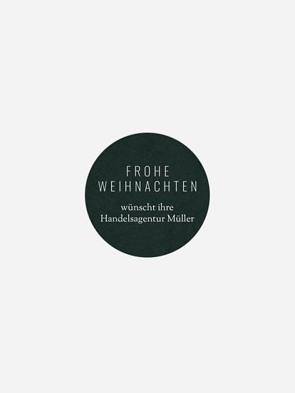Geschenkaufkleber Geschäftlich Bauble Chart