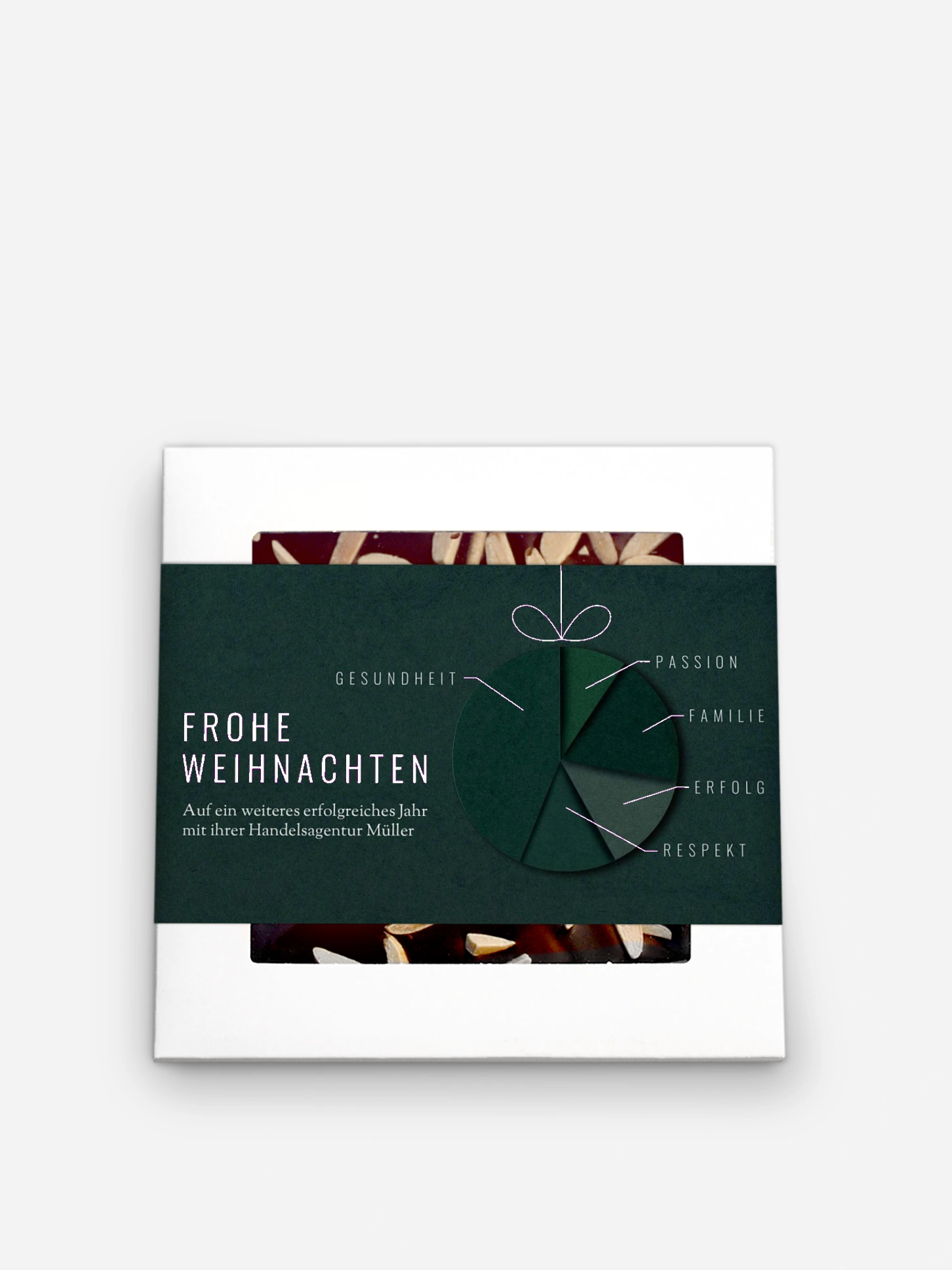 Schokobox geschäftlich Bauble Chart