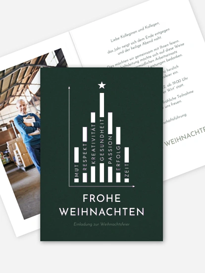 Weihnachtsfeier Wish Tree