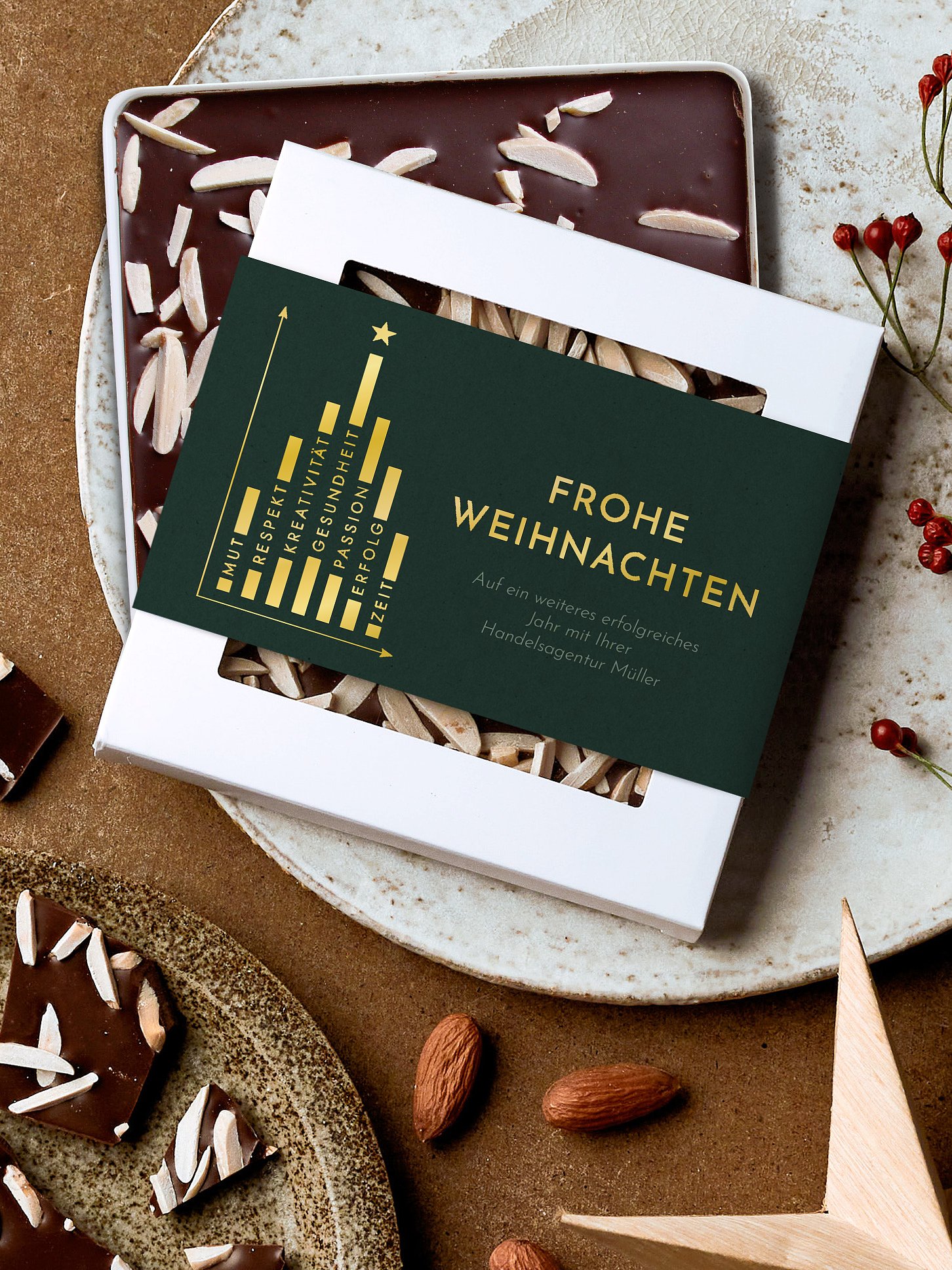 Schokobox geschäftlich Wish Tree