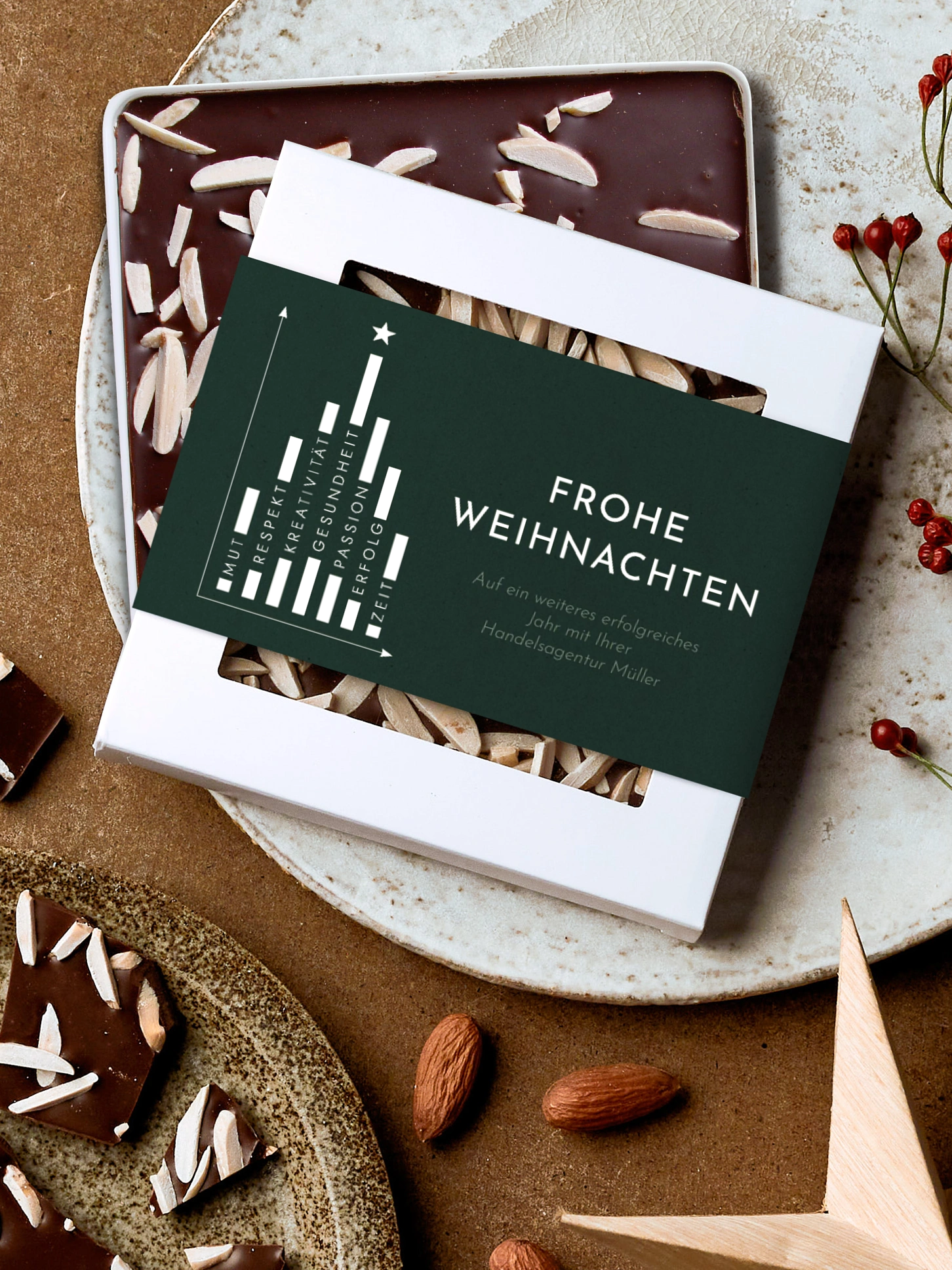 Schokobox geschäftlich Wish Tree