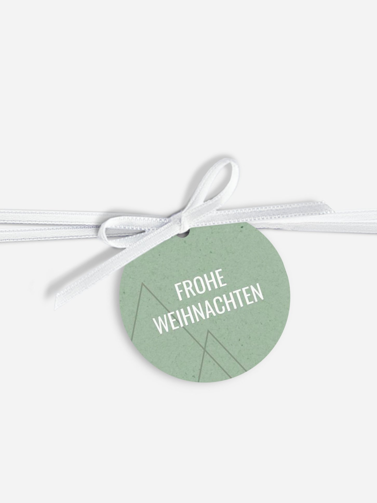 Geschenkanhänger Geschäftlich Fine Lines