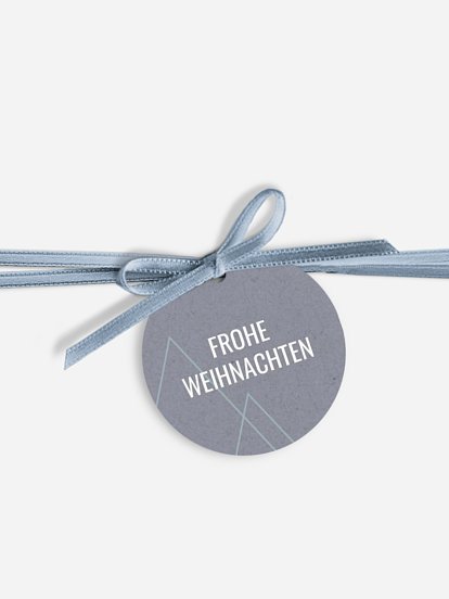 Geschenkanhänger Geschäftlich Fine Lines