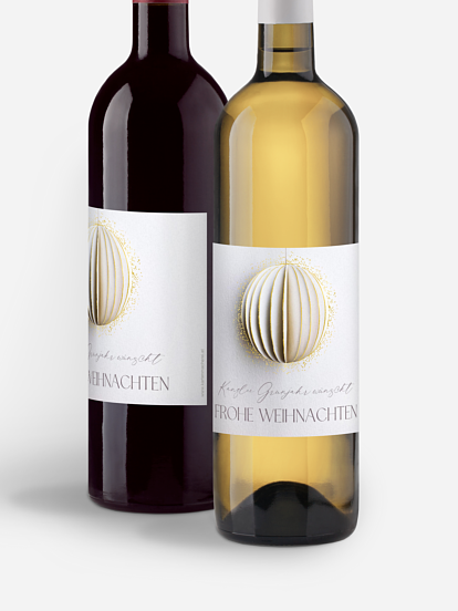 Flaschenetikett geschäftlich Modern Pendant