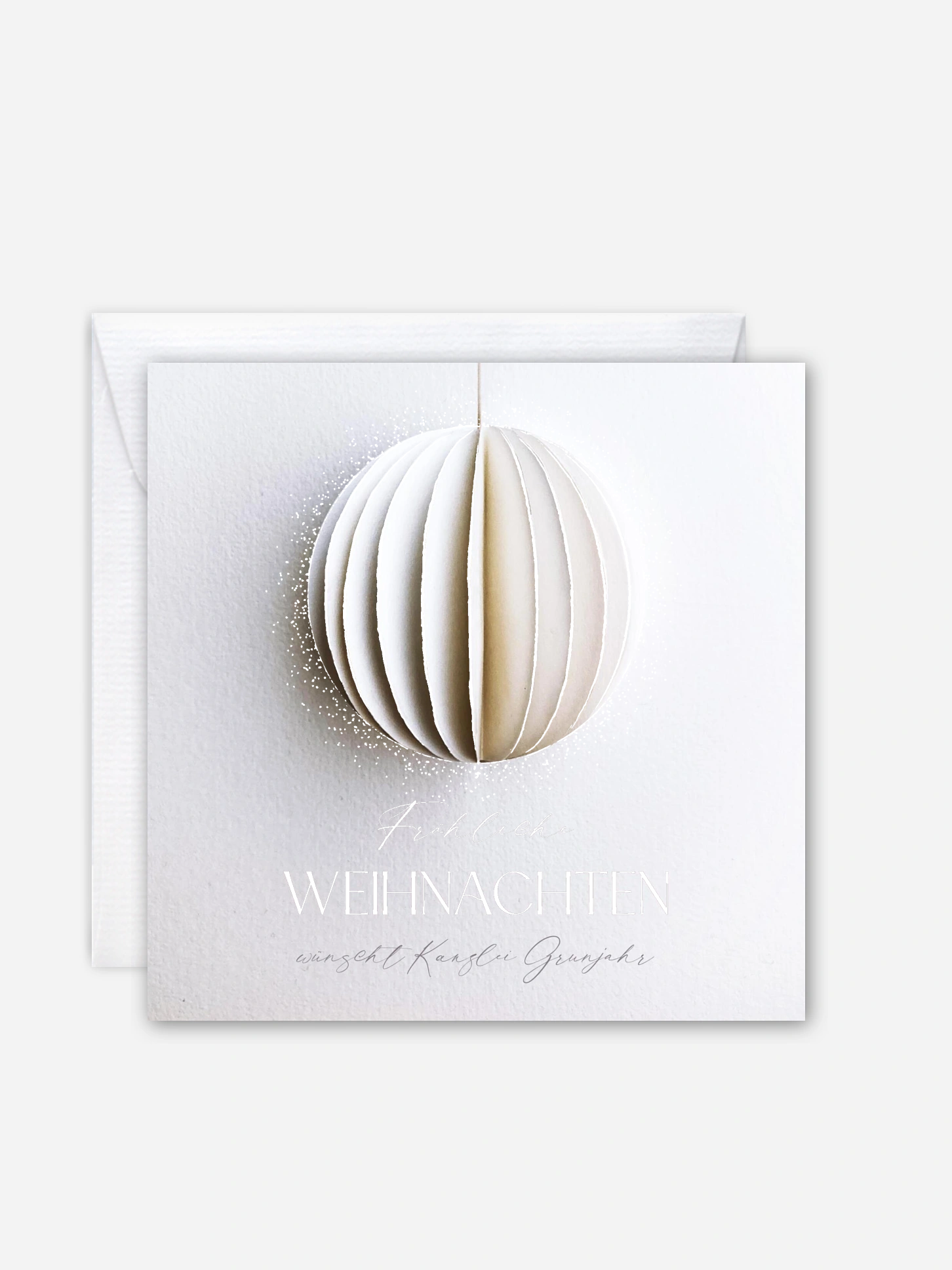 Geschäftliche Weihnachtskarte Modern Pendant