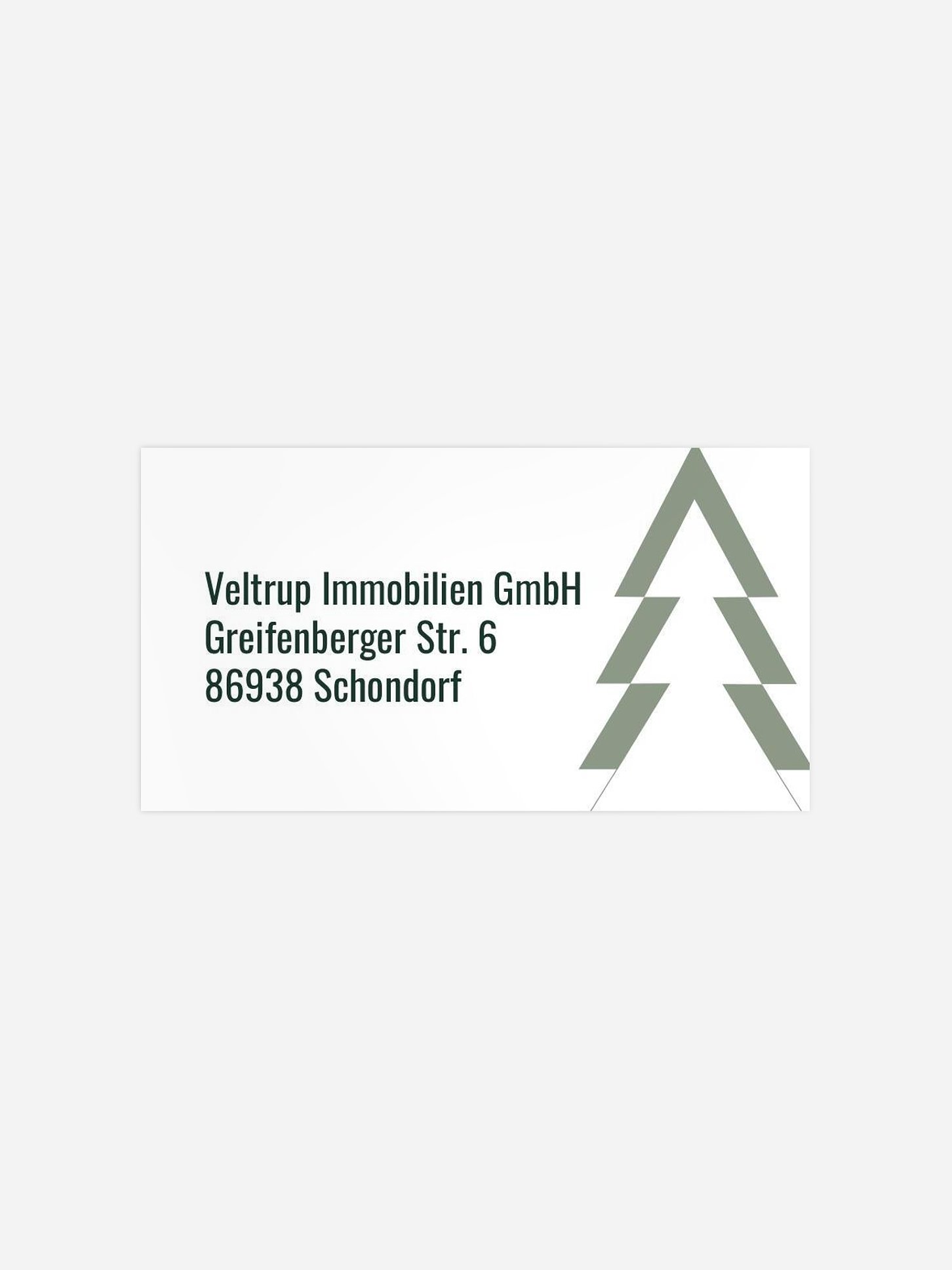 Empfängeraufkleber geschäftl. Weihnachten Festliche Grüße