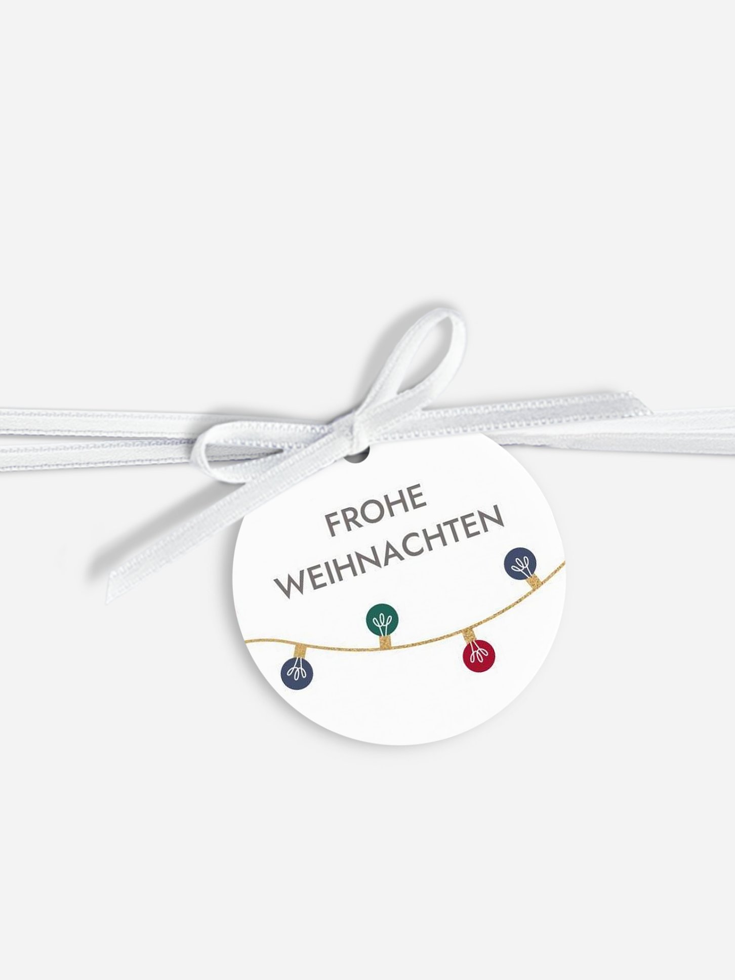 Geschenkanhänger Geschäftlich Bright Times