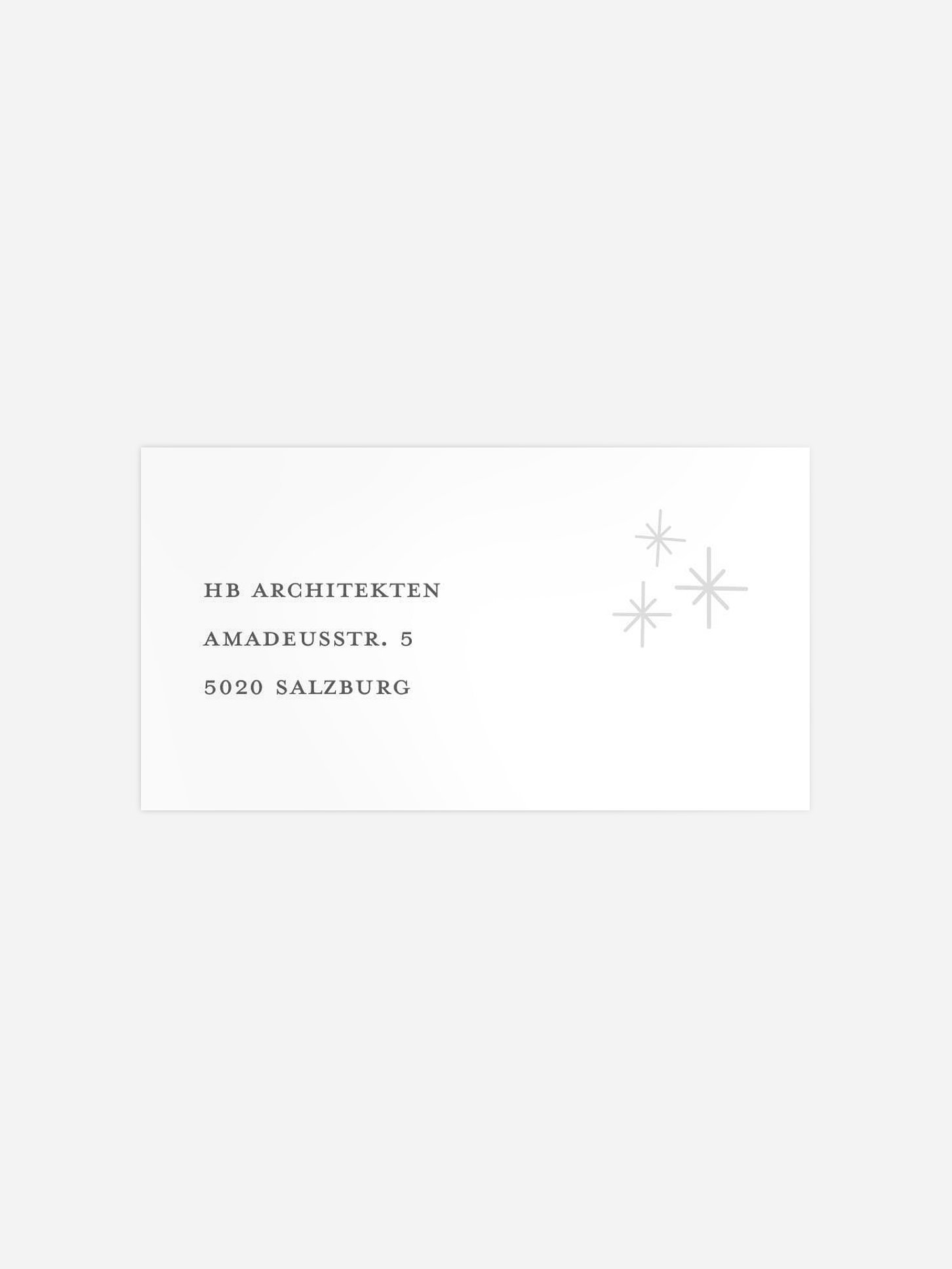 Empfängeraufkleber geschäftl. Weihnachten Festlicher Glanz