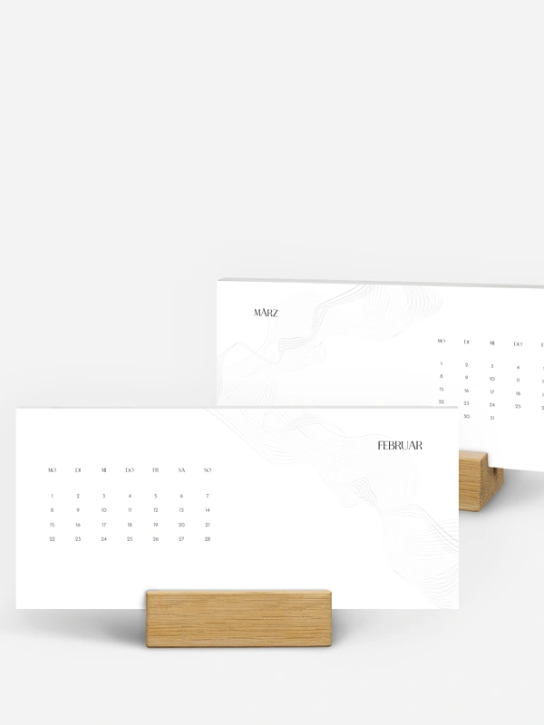 Tischkalender Gold Rush