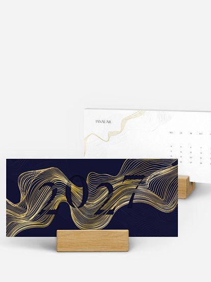 Tischkalender Gold Rush
