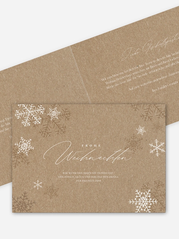 Joyful Snowflake Kraftpapier