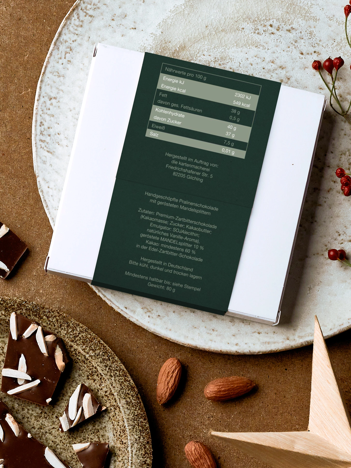 Schokobox geschäftlich Festive Wishes