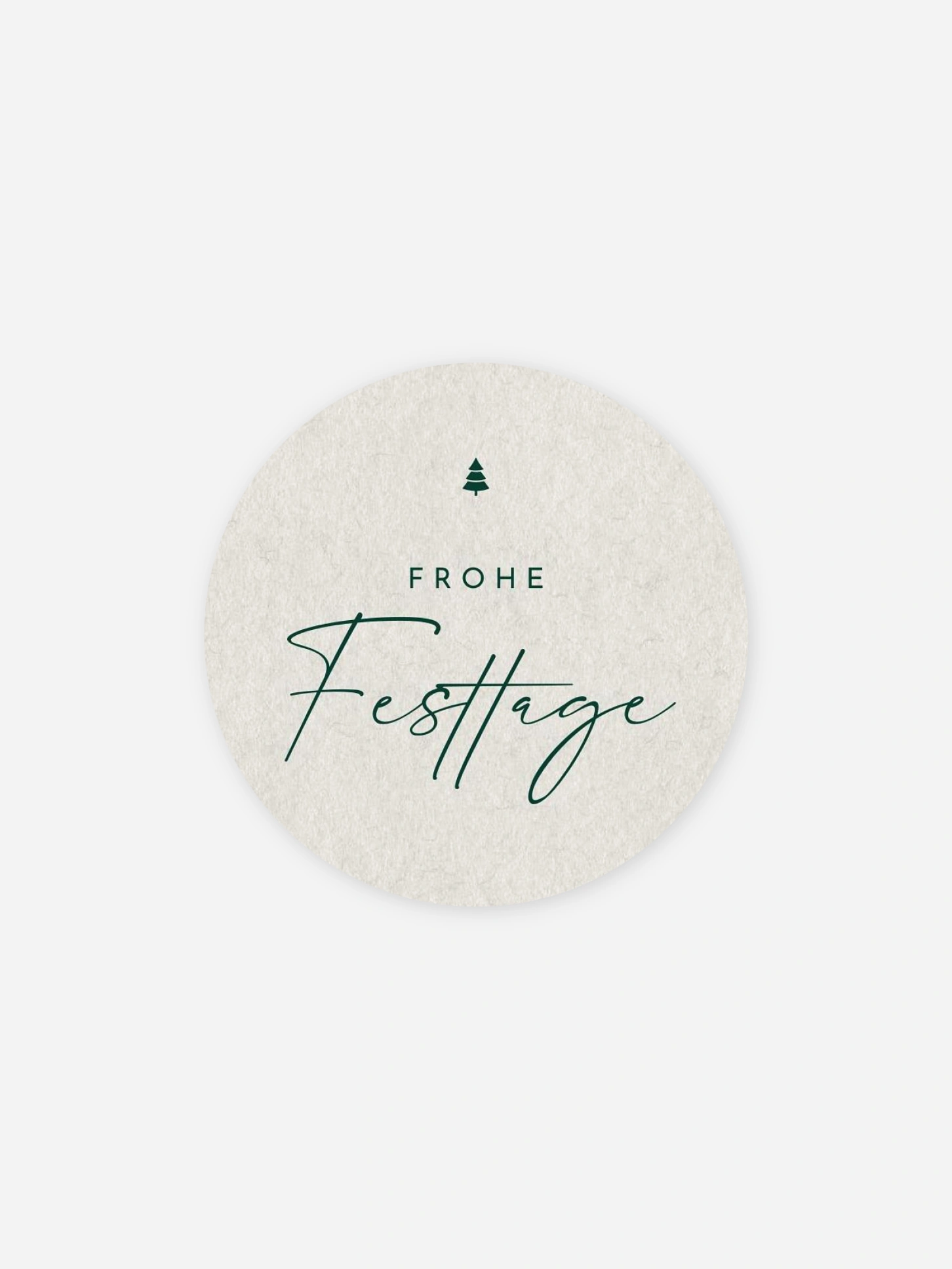 Geschenkaufkleber Geschäftlich Edles Fest