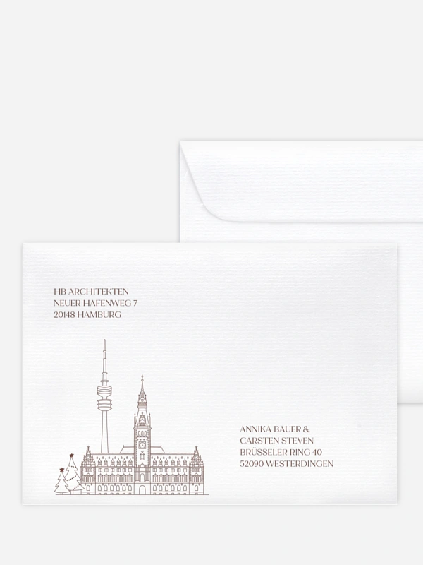 Hamburg City Skyline