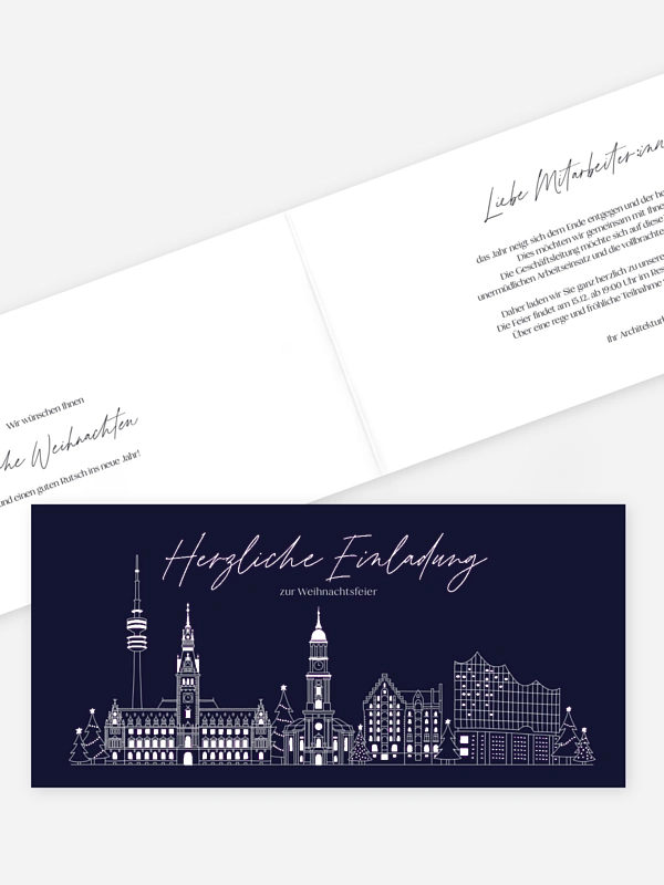 Hamburg City Skyline
