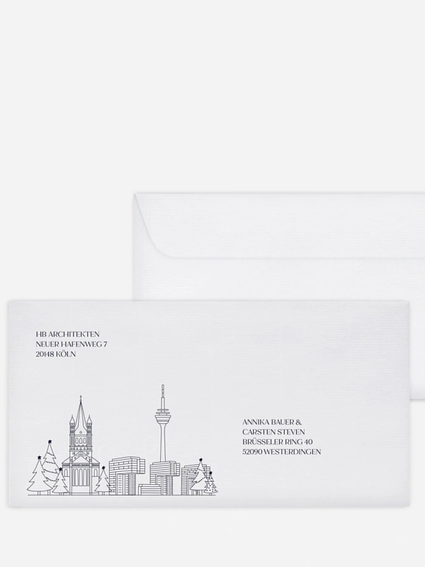 Cologne City Skyline