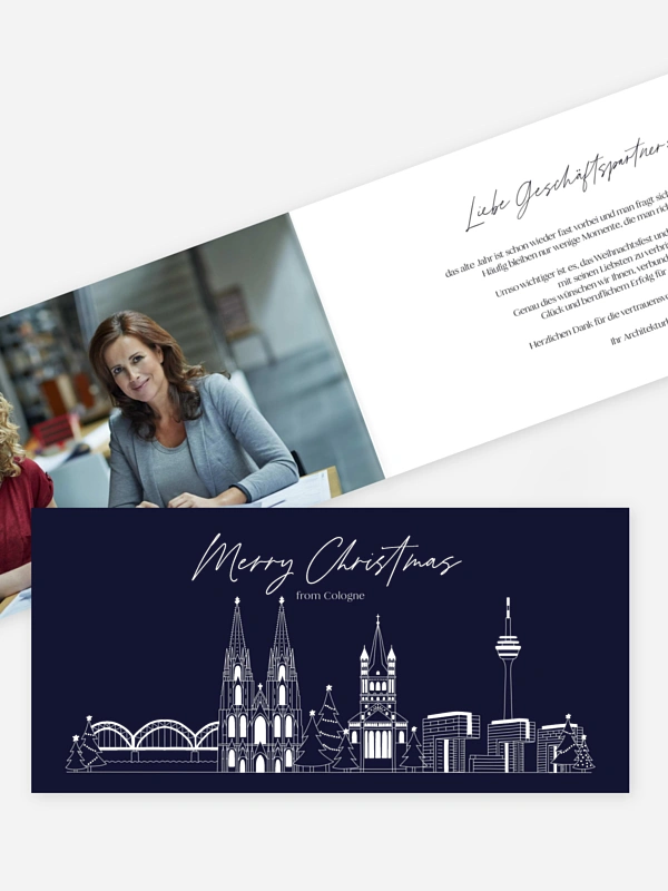 Cologne City Skyline