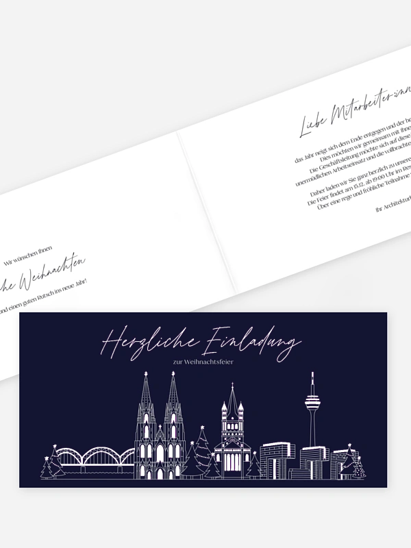 Cologne City Skyline