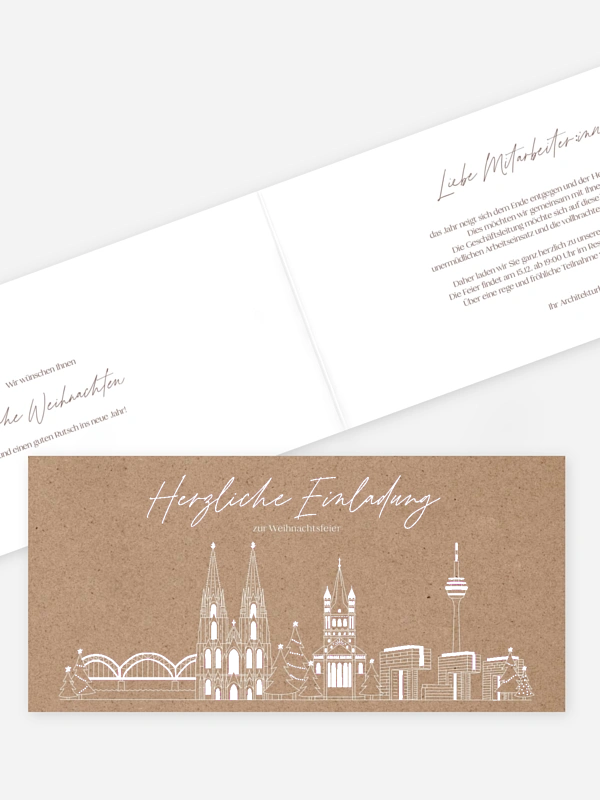 Cologne City Skyline