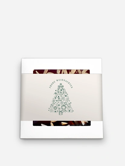 Schokobox geschäftlich Business Christmas Tree