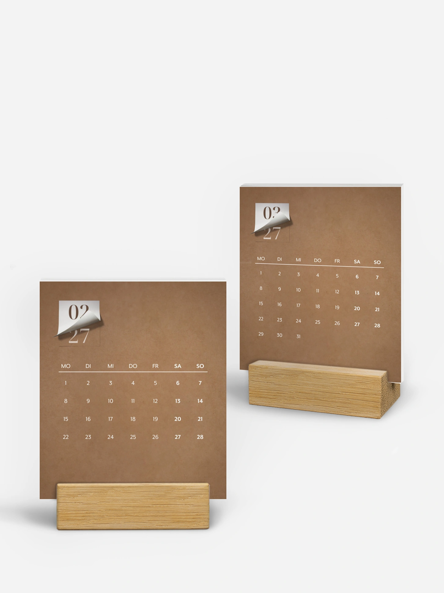 Tischkalender Blick nach vorn