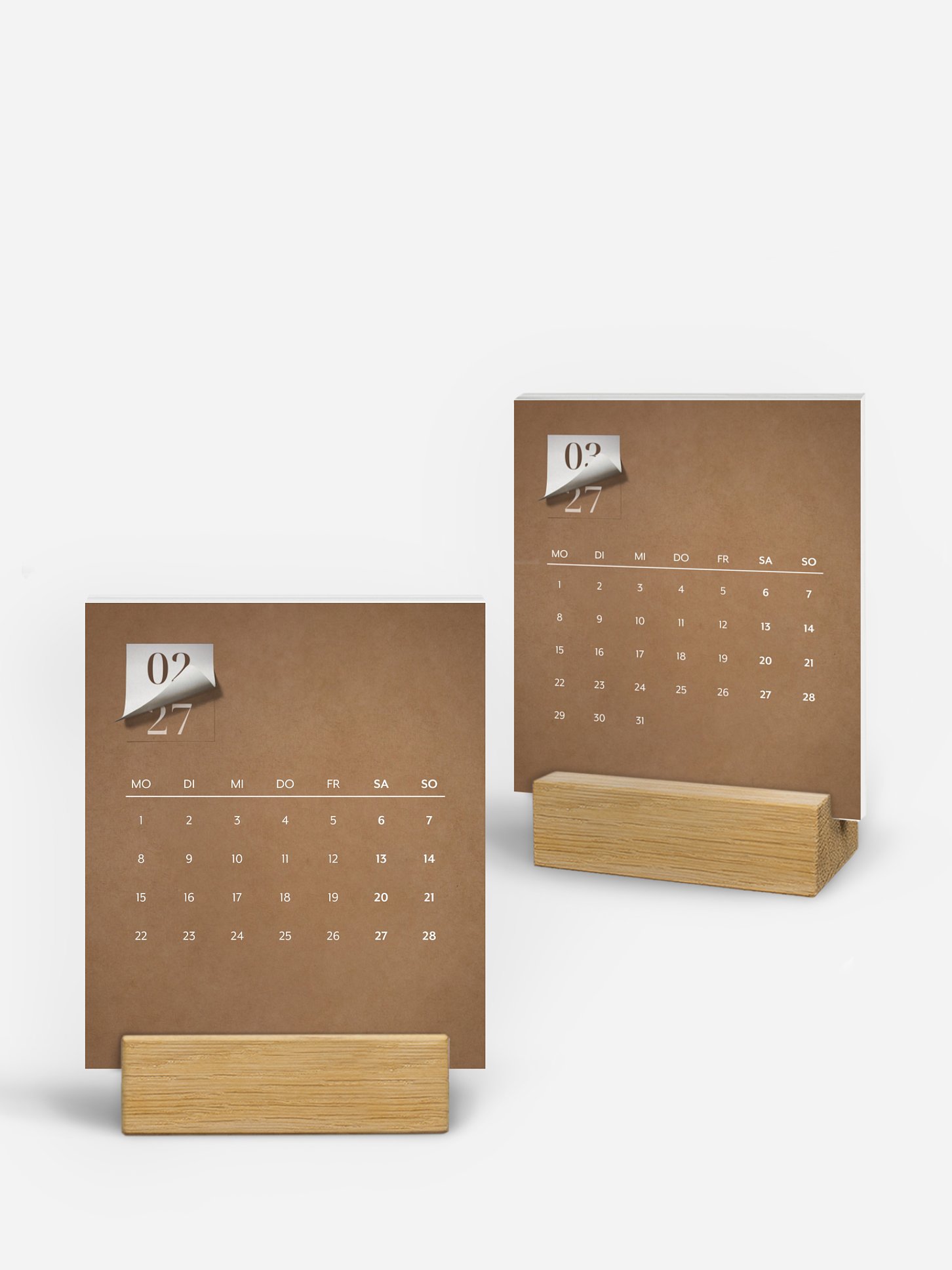 Tischkalender Blick nach vorn