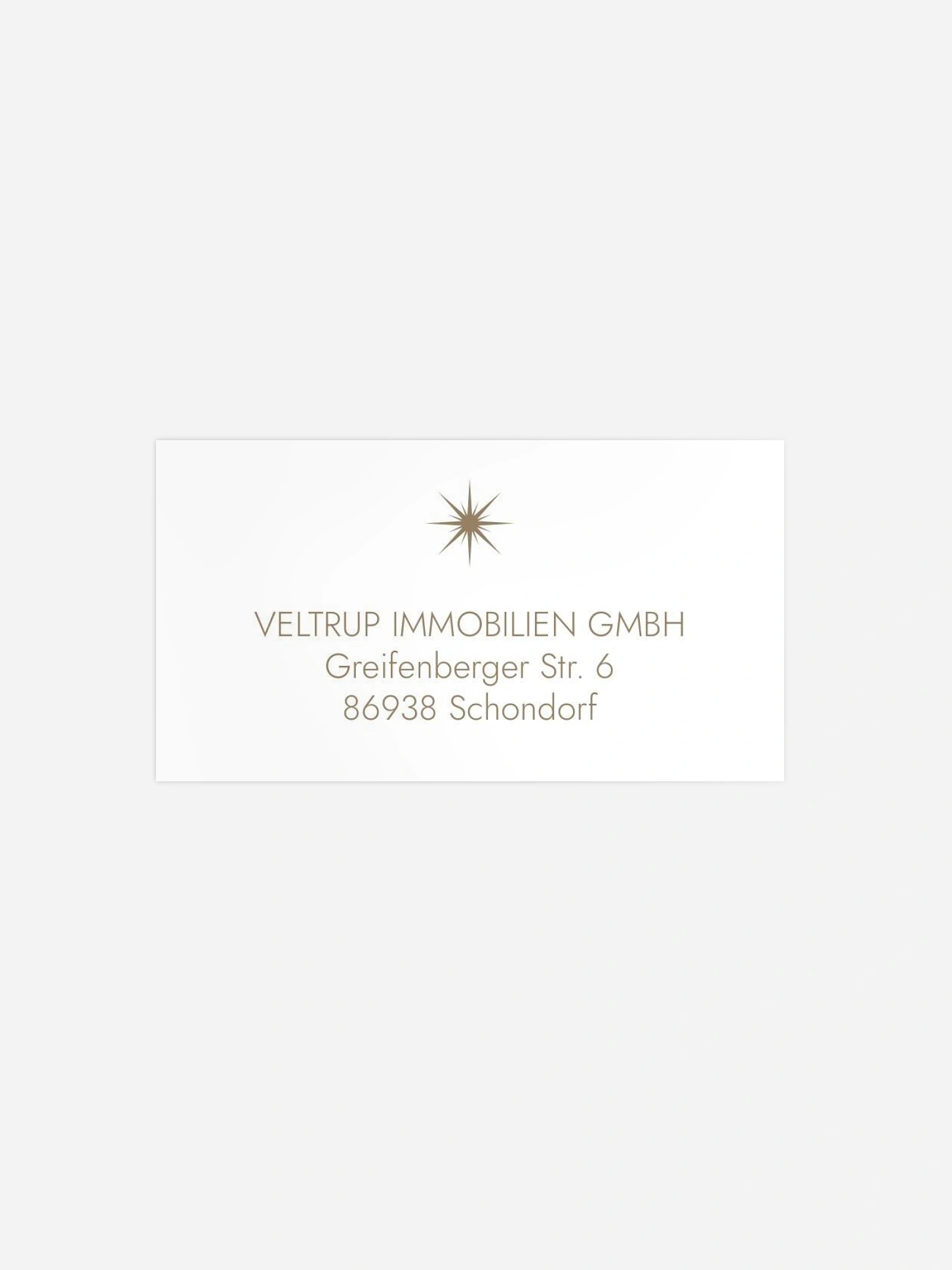 Empfängeraufkleber geschäftl. Weihnachten Festive Flora Kraftpapier