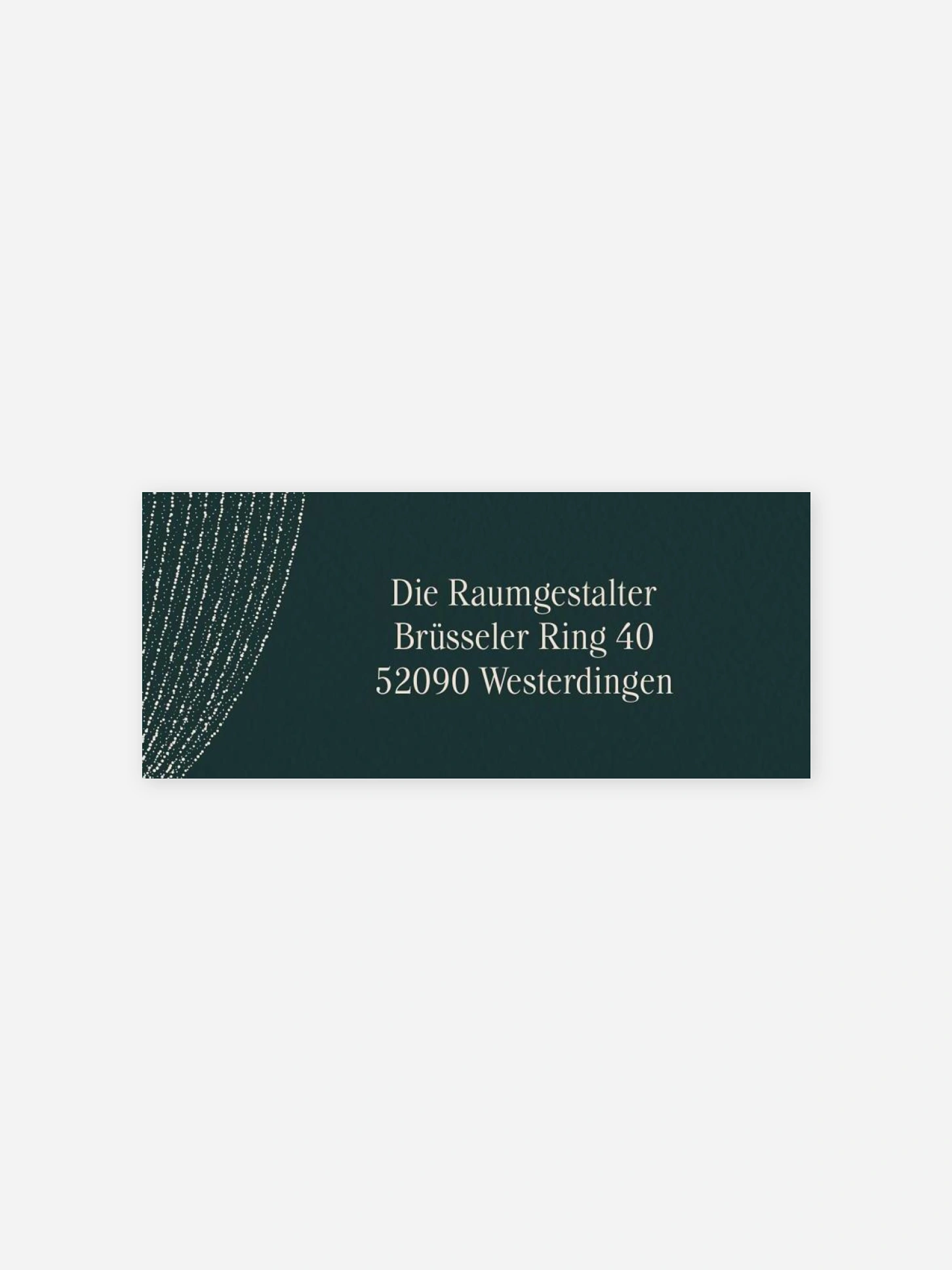 Absenderaufkleber geschäftl. Weihnachten Glitter Curtain
