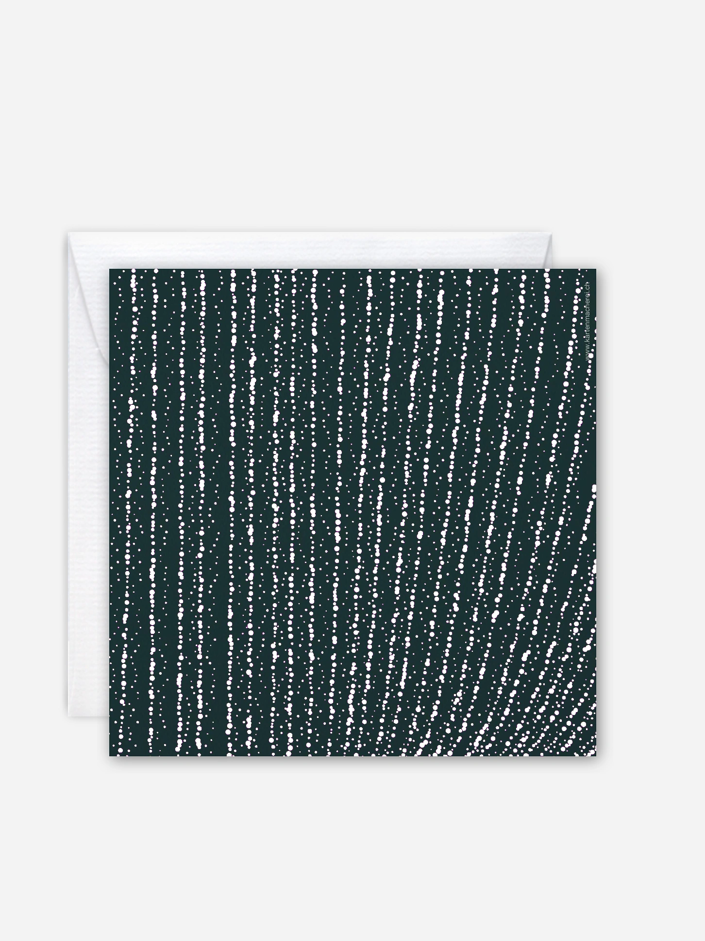 Geschäftliche Weihnachtskarte Glitter Curtain