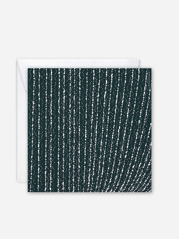 Geschäftliche Weihnachtskarte Glitter Curtain