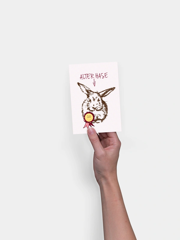 Einladung 50. Geburtstag Alter Hase