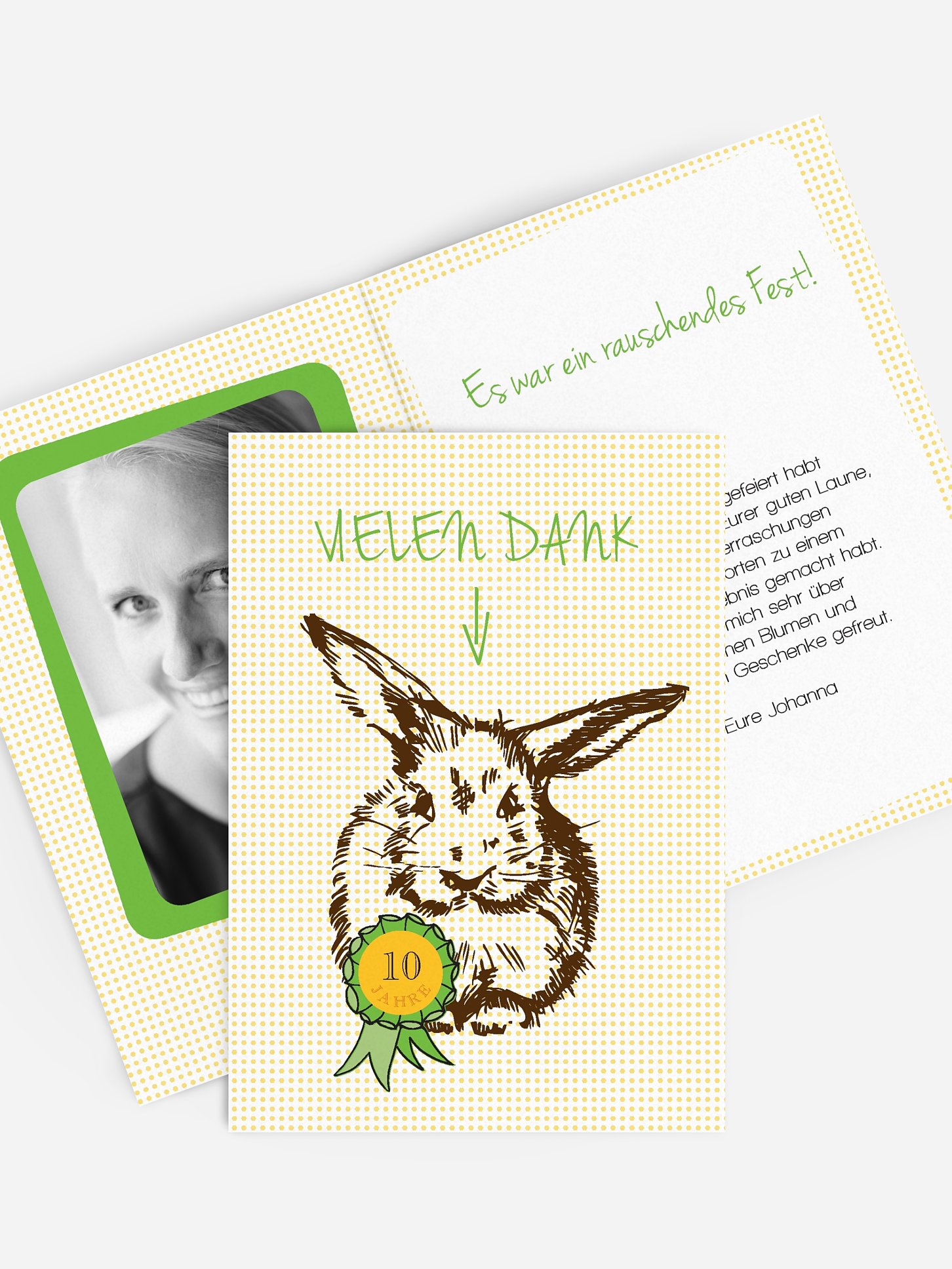 Dankeskarte Geburtstag Alter Hase