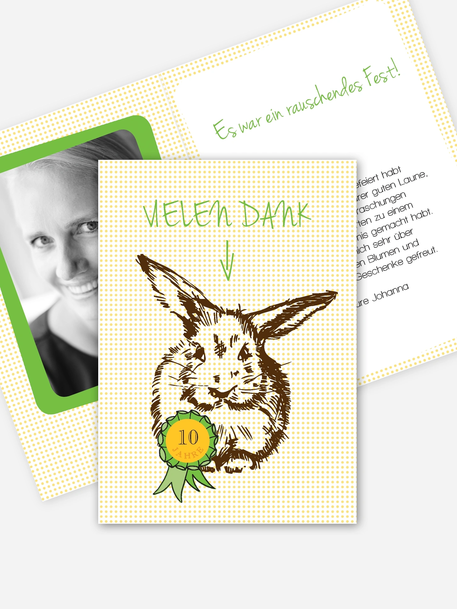 Dankeskarte Geburtstag Alter Hase