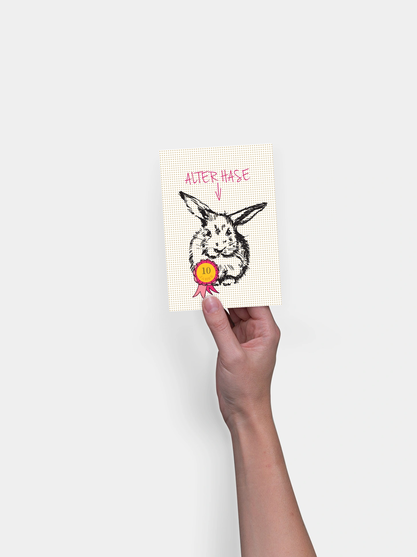 Partyeinladung Alter Hase
