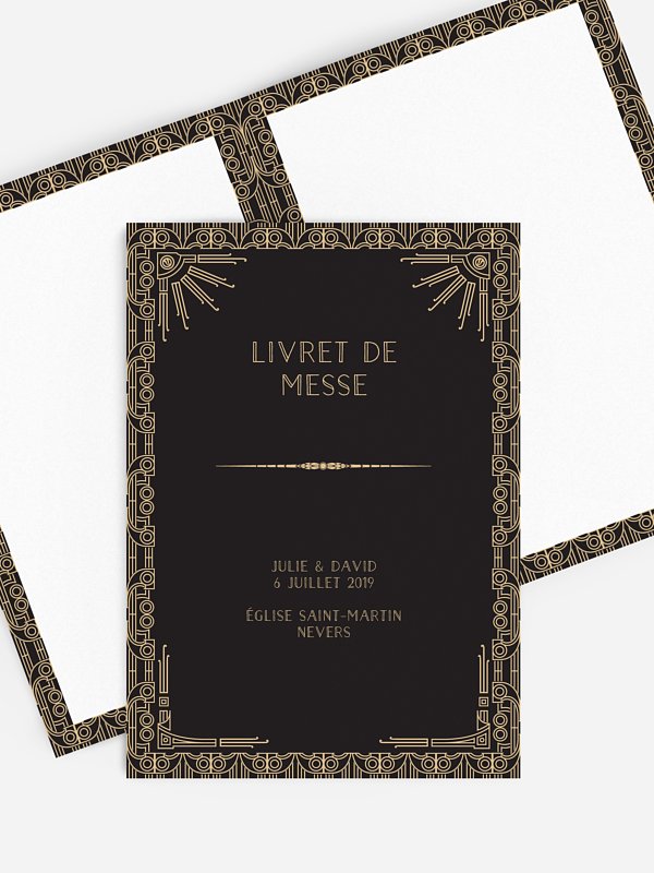 Livret de messe mariage Années 1920