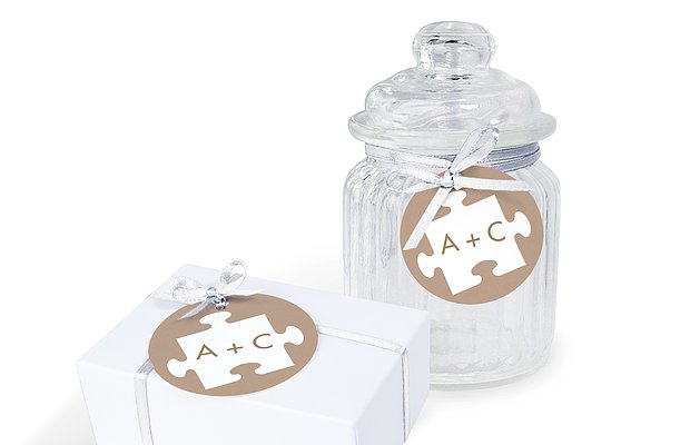Anhänger mit Band zur Hochzeit Perfect Pair