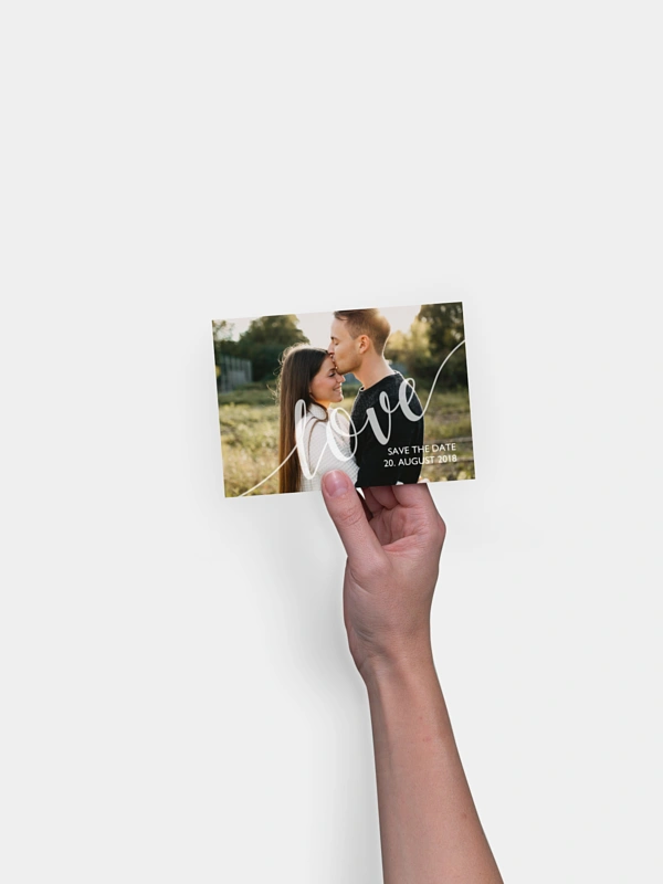 Save-the-Date Karte Only Love