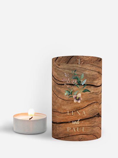 Windlichter Rustic Bloom
