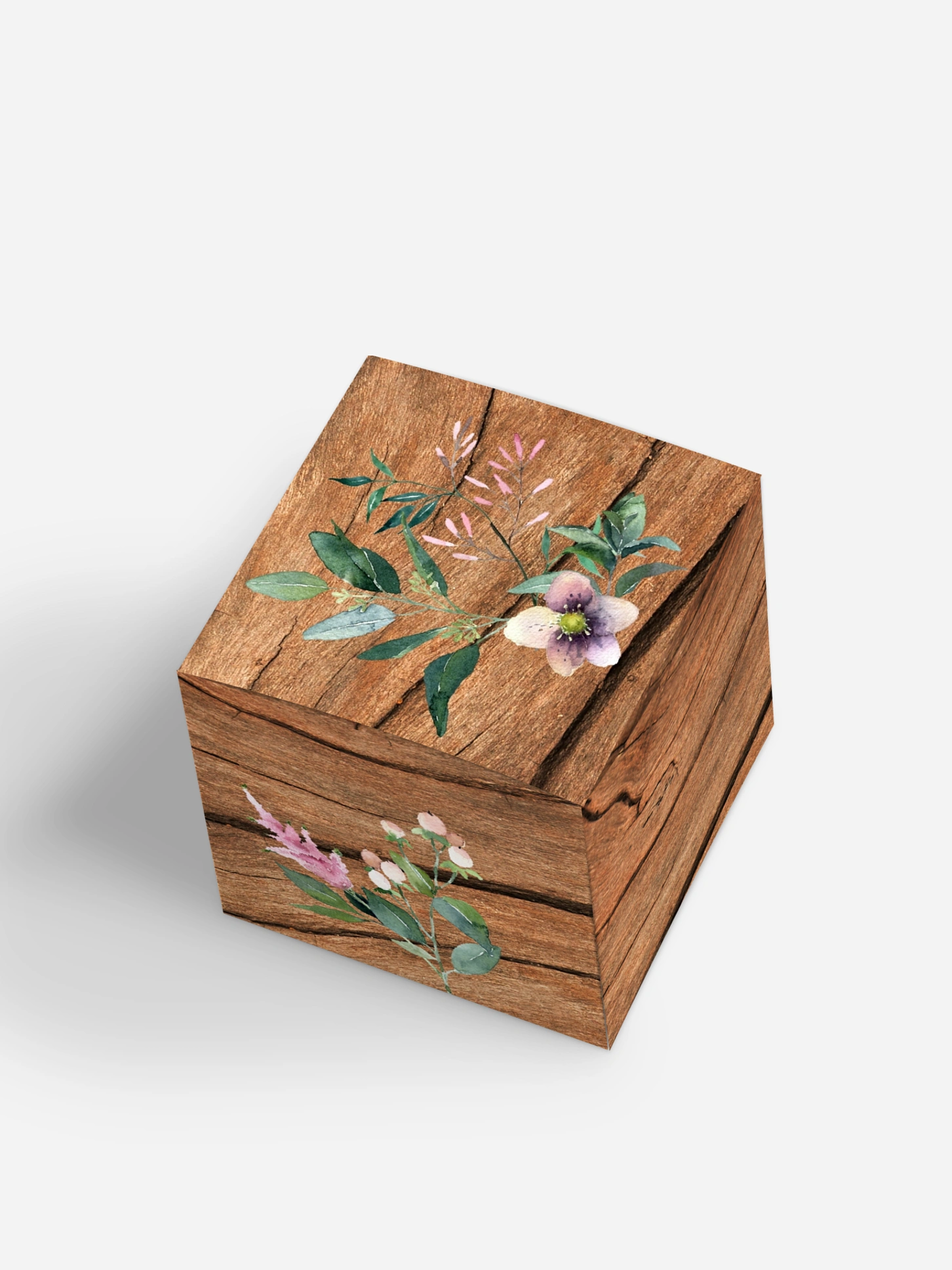 Gastgeschenkbox Rustic Bloom