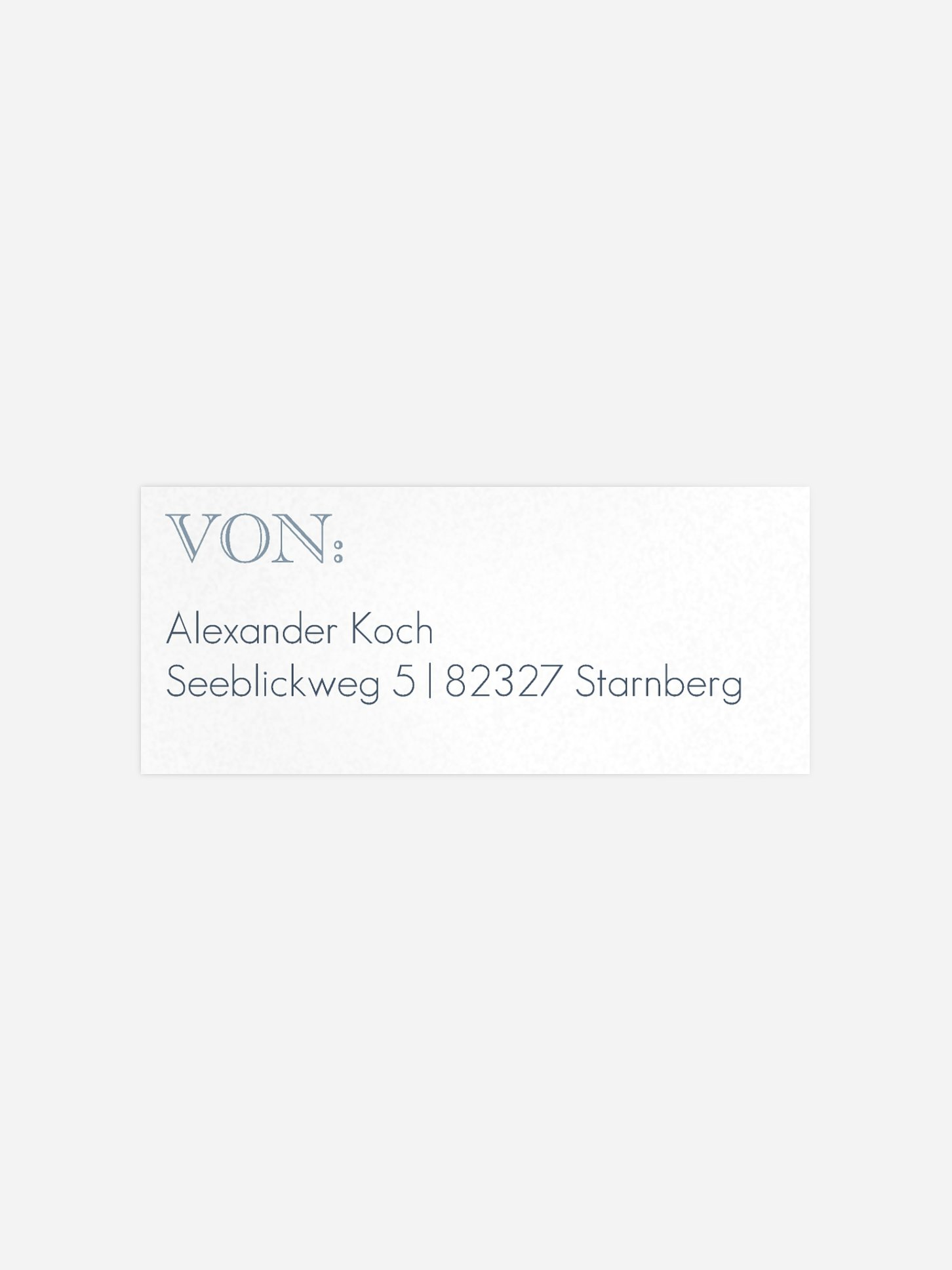 Absenderaufkleber Geburtstag Bildergeschichte