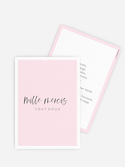 Mille mercis Mille mercis