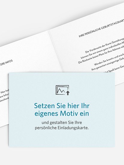 Einladung 50. Geburtstag Gestaltungsfreiheit