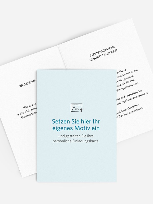 Einladung 80. Geburtstag Gestaltungsfreiheit