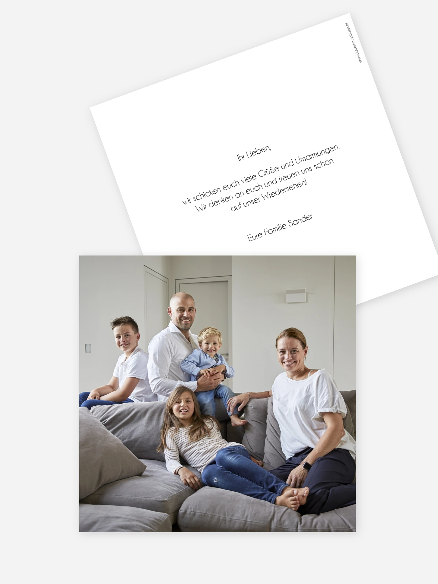 Grußkarte Gestaltungsfreiheit