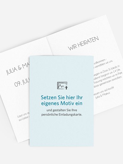 Hochzeitseinladung Gestaltungsfreiheit
