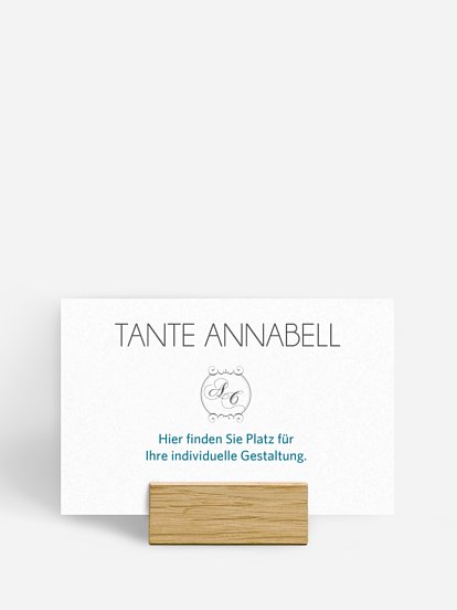 Tischkarte Hochzeit Gestaltungsfreiheit