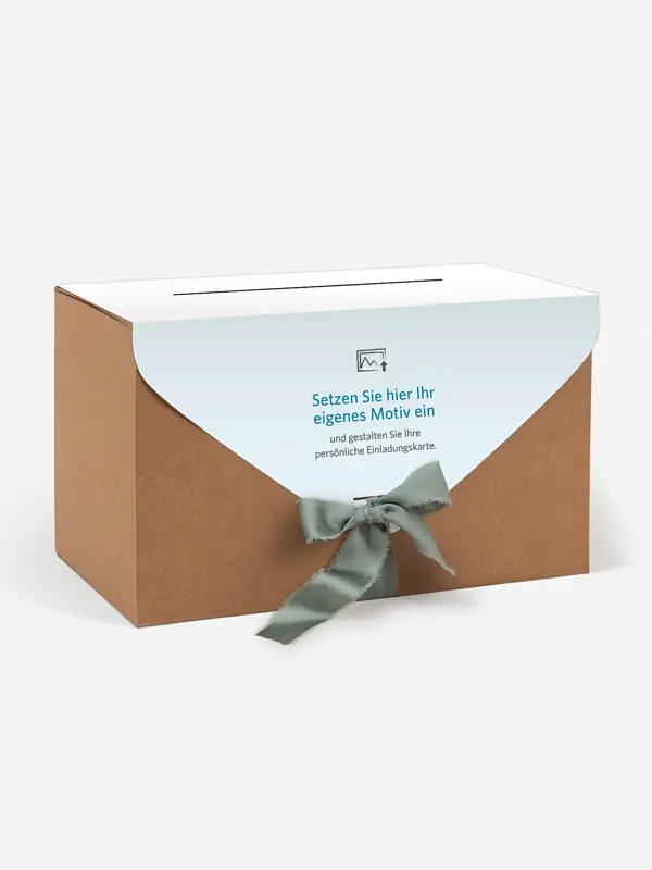 Kartenbox Hochzeit Gestaltungsfreiheit
