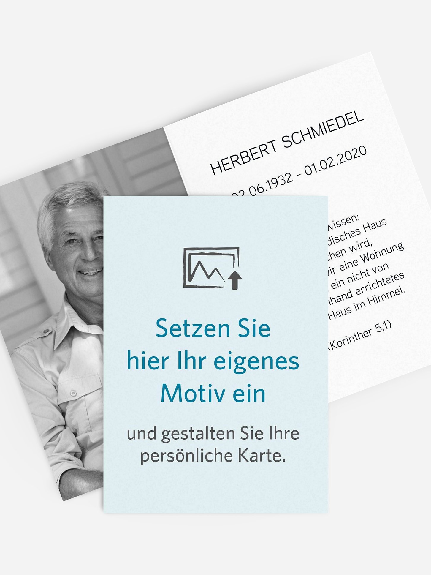 Sterbebild Gestaltungsfreiheit